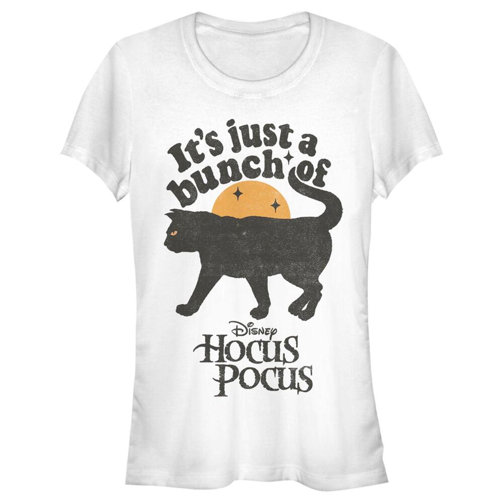 Juniors Hocus Pocus Binx Cat Tshirt